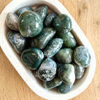 Moss Agate Tumble Stone