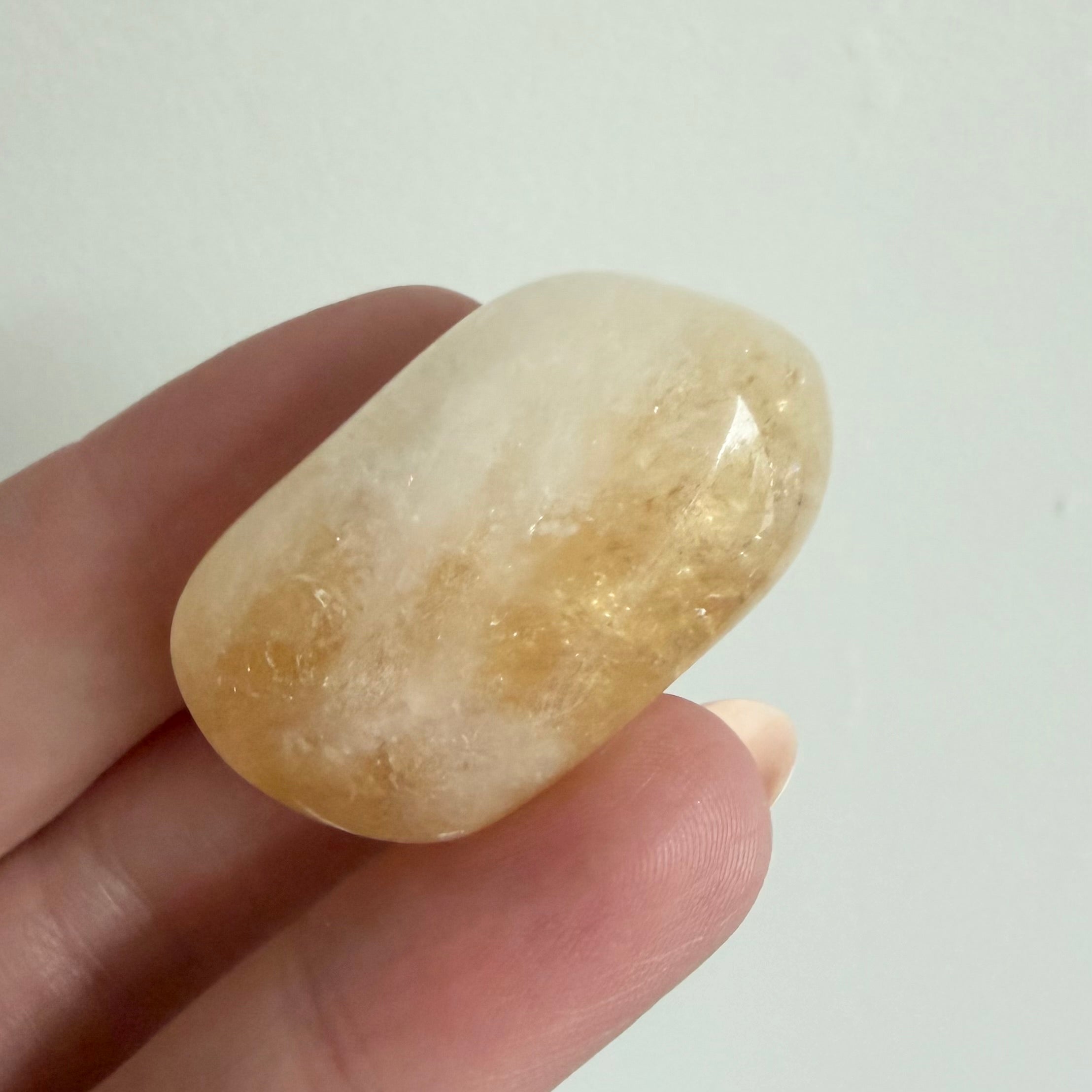 Citrine Tumble Stone (Heat Treated)