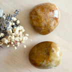 Golden Healer Quartz XL Palm Tumble Stone
