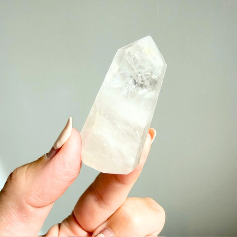 Clear Quartz Obelisk Tower