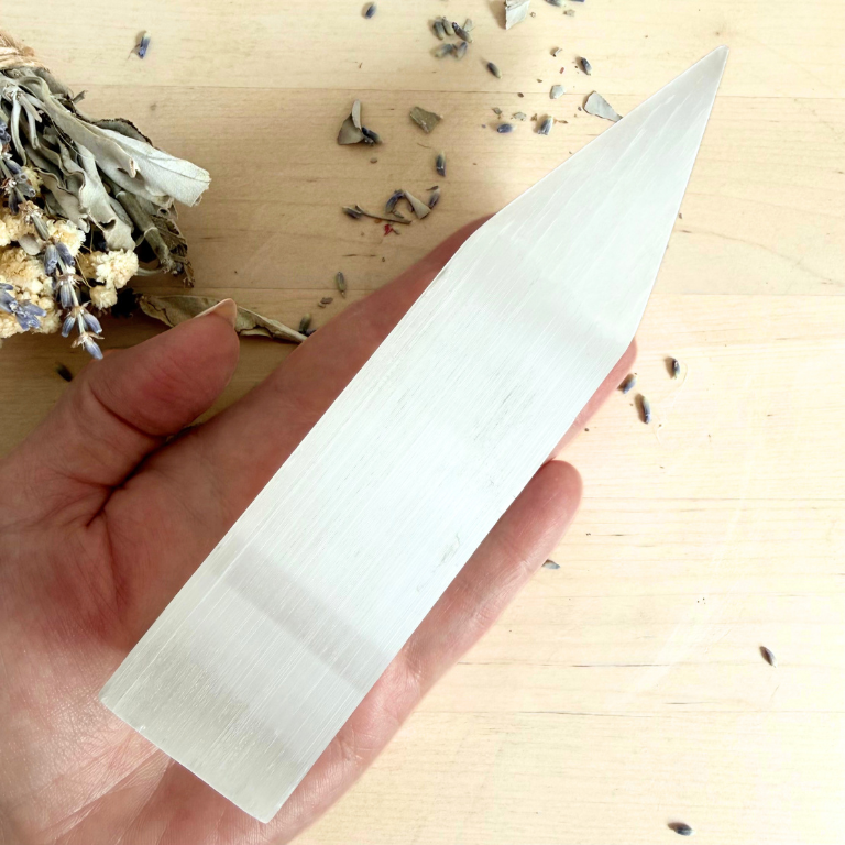 Selenite Tower Point